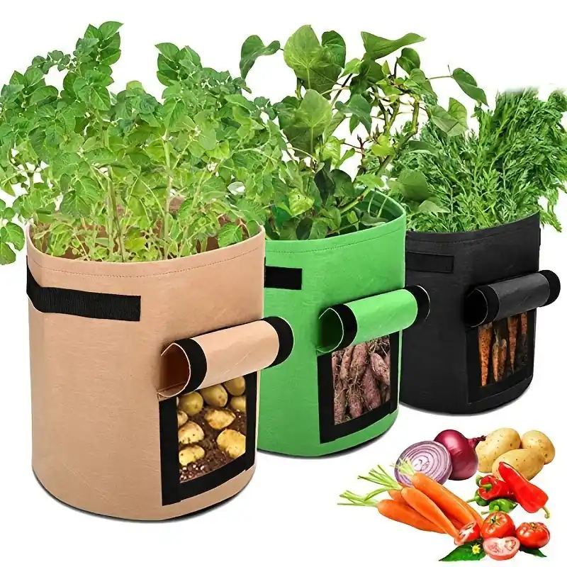 510 Gallon Reusable Sweet Potato Planting Bag Durable Grow Pots