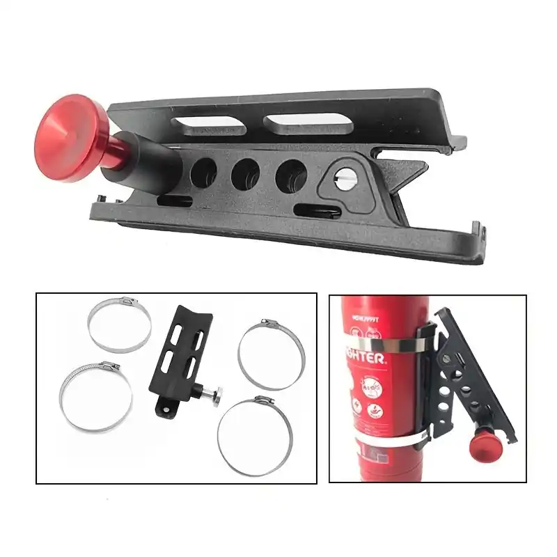 Heavyduty Aluminum Atvutv Fire Extinguisher Holder Universal Fit Easy Install