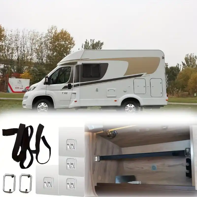 Car Hanging Cabinet Elastic Rope No Punching Easy Install Secure