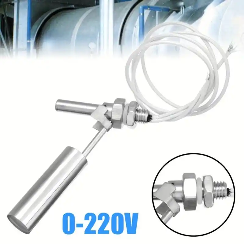 Adjustable Highprecision Stainless Steel Float Switch 0220v Water Sensor
