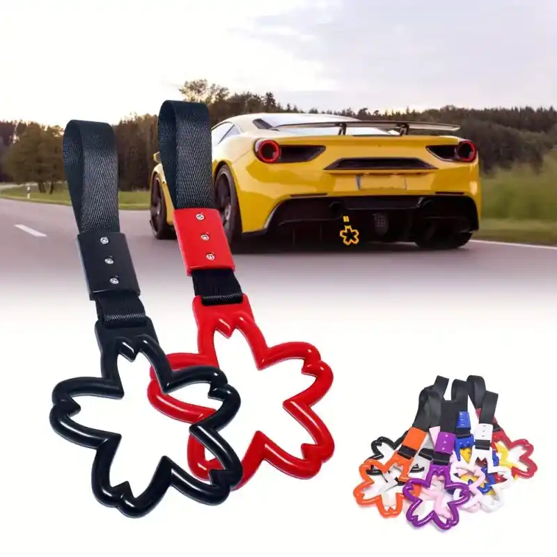Sakura Car Hand Strap Stylish Tsurikawa Ring Durable Heavyduty