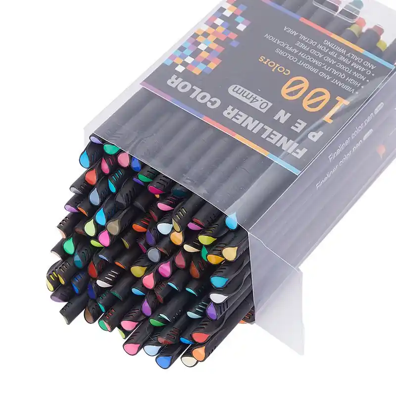 24pack Fine Point Nontoxic Markers Vibrant Colors For Drawing Journaling