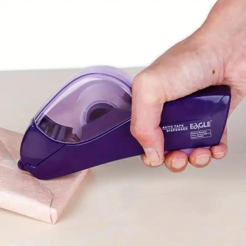 Automatic Eagle Tape Dispenser Single Handheld 2 Tape Rolls