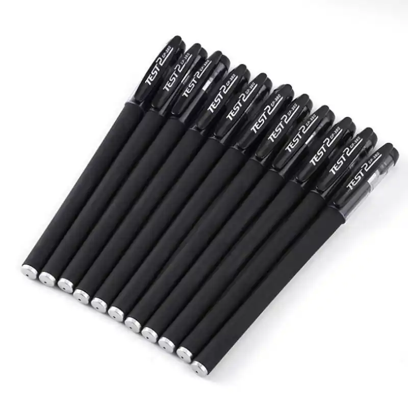10pcs Gel Pens Vibrant Colors Smooth Writing Ergonomic Design