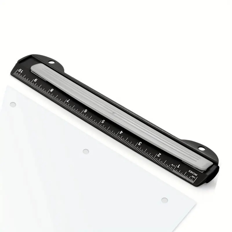 Eagle Lightweight 3 Hole Punch With Ruler 5 Sheet Capacity