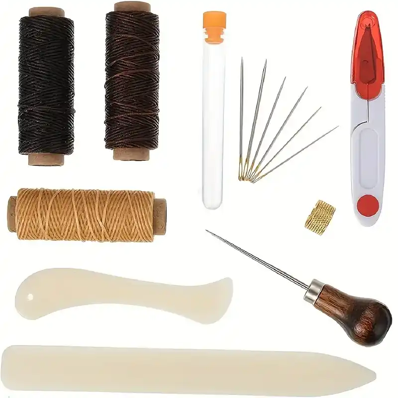 15piece Bookbinding Kit Essential Tools For Diy Crafting Sewing