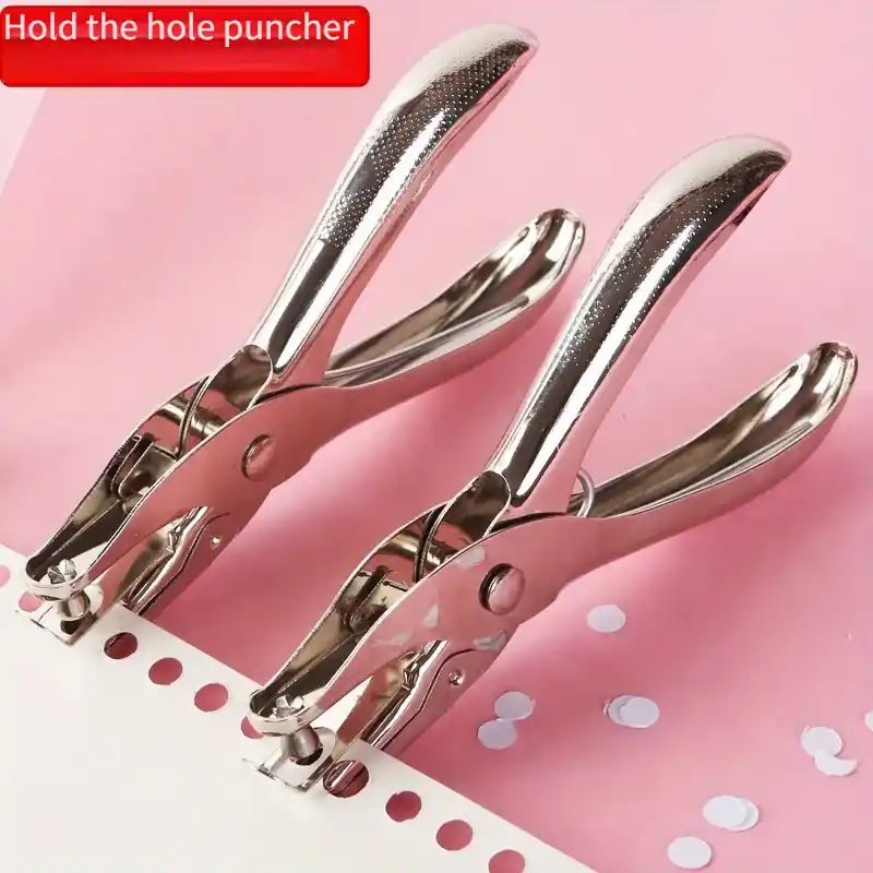 Heavyduty A4 Metal Hole Punch Manual Office School Paper Puncher