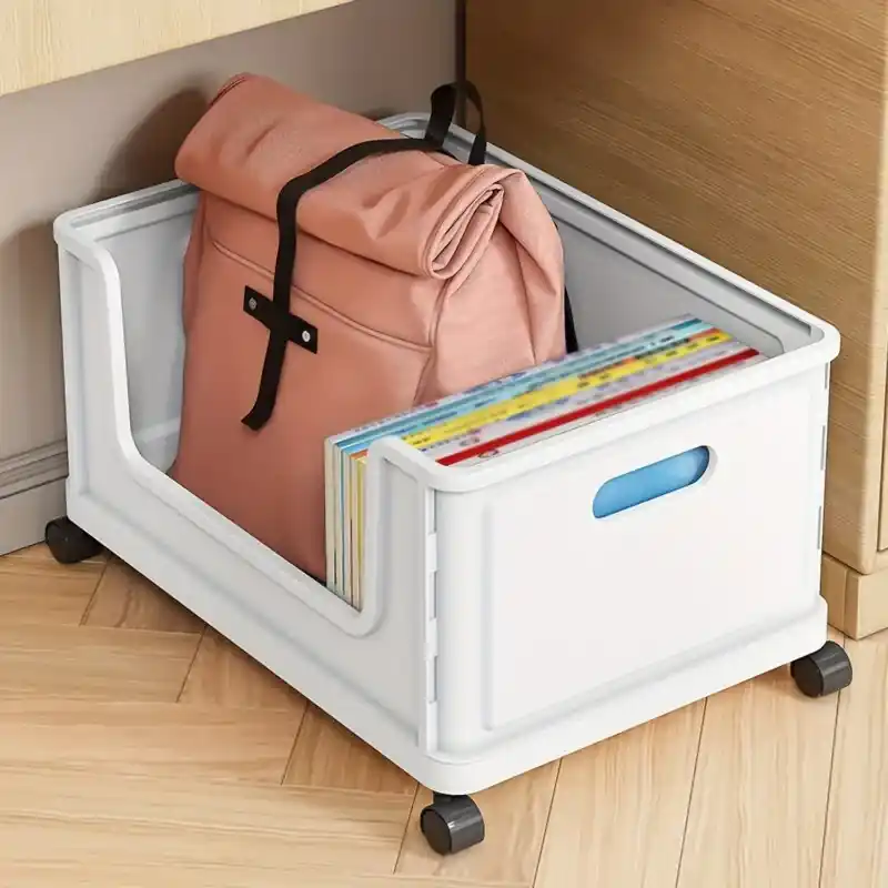 Casegrace Compact Mobile Office Cart Stackable Underdesk Storage For Files Bags
