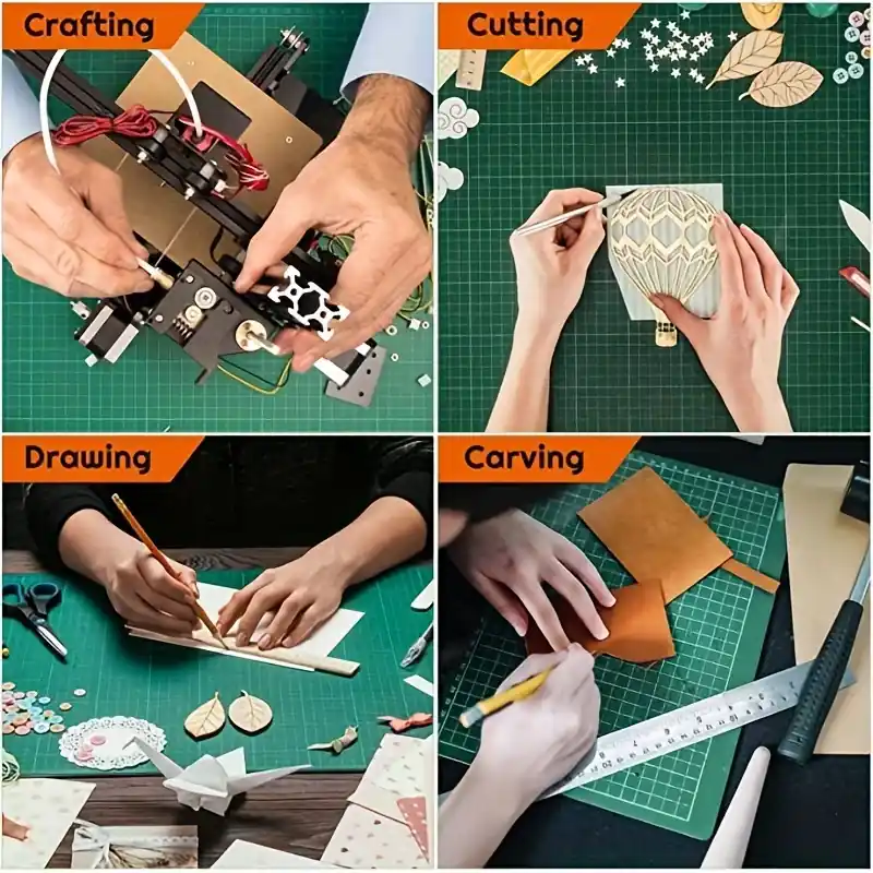Selfhealing Doublesided Cutting Mat For Sewing Crafting Quilting Scrapbooking