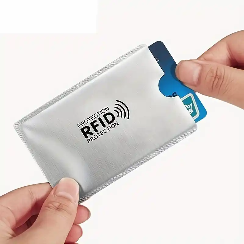 Rfidblocking Aluminum Card Holder 5pack Secure Lightweight Durable Wallet