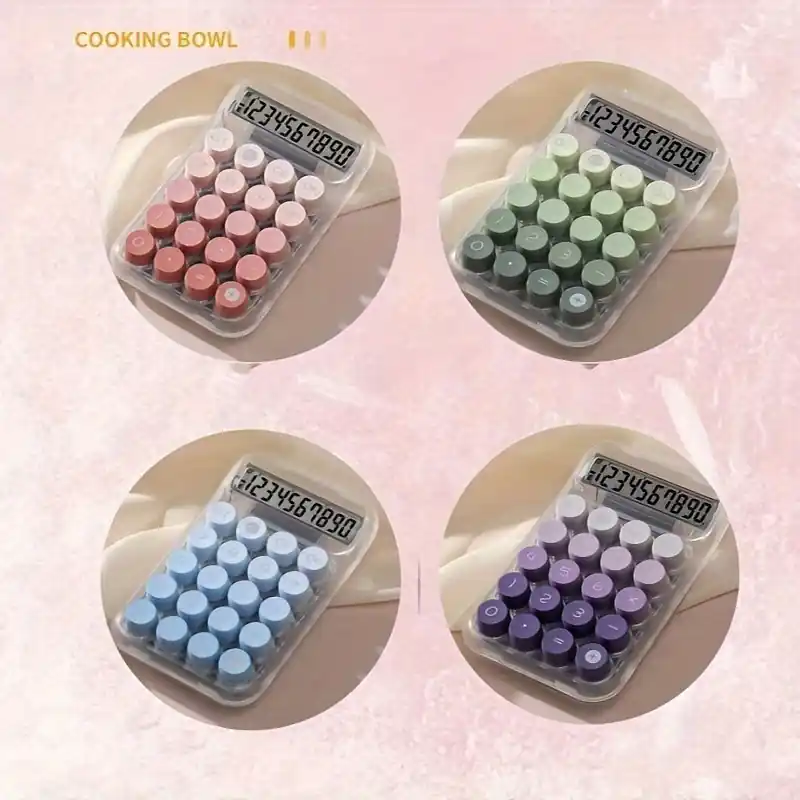 Multicolor Highspeed Electronic Calculator Large Lcd School Office Essential