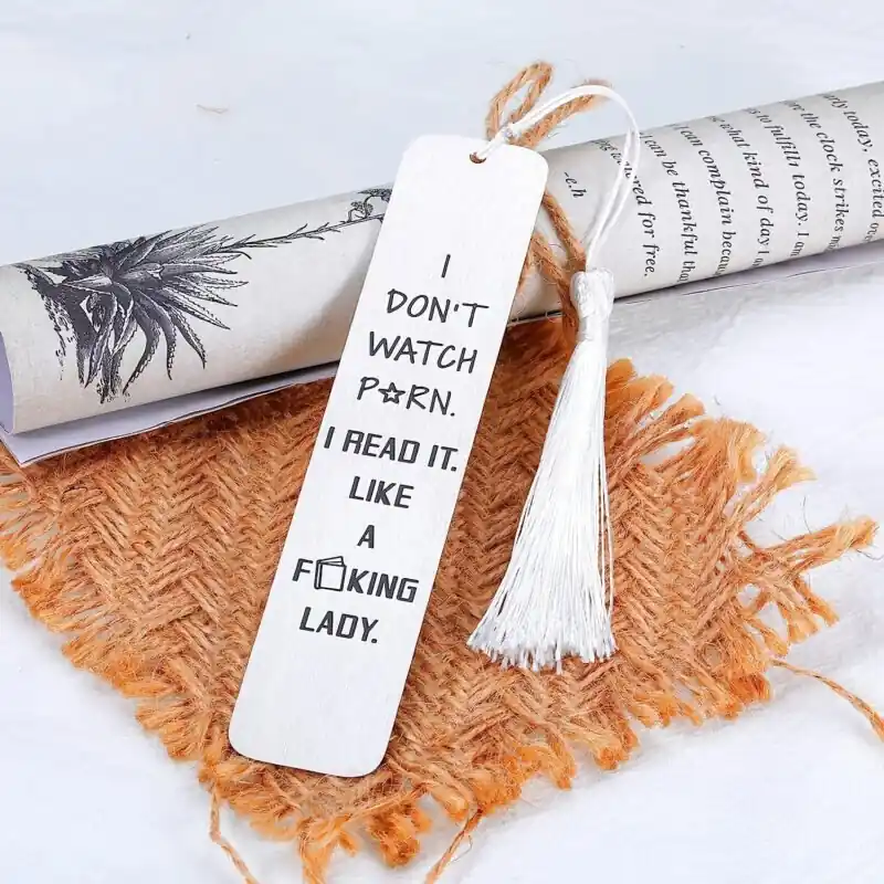 Hilarious Spicy Reader With Tassel Perfect Gift For Book Lovers
