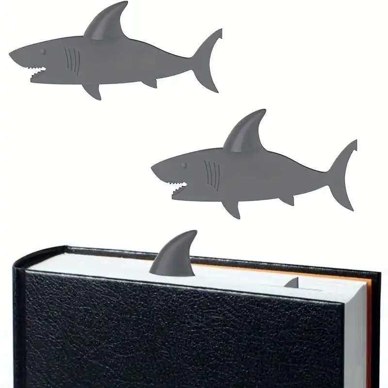 3d Shark Fun Unique Page Keeper For Book Lovers