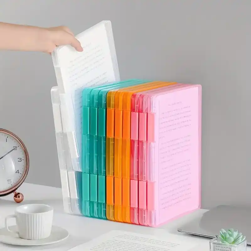 A4 Waterproof File Organizer Portable Multilayer Storage For Students Professionals