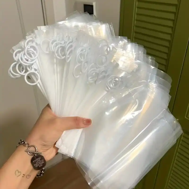 10pack Ultradurable 2m Thick Zipper Bags Travel Storage Organizer