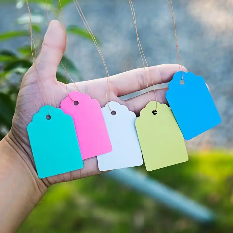 100pcs Waterproof Colorful Gardening Labels Seedling Plant Tags Flower Markers