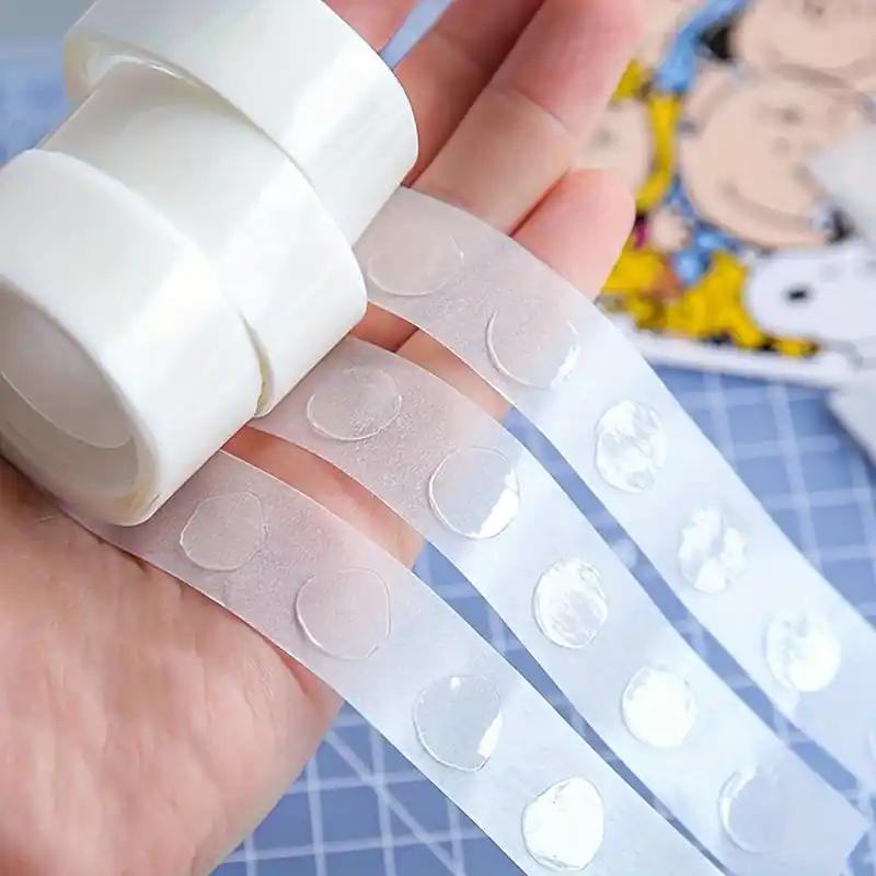 Transparent Doublesided Adhesive Dots 200pcs For Scrapbooking Crafts