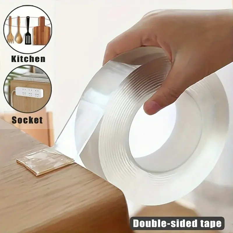 Heavyduty Doublesided Waterproof Reusable Tape Multipurpose Acrylic Adhesive