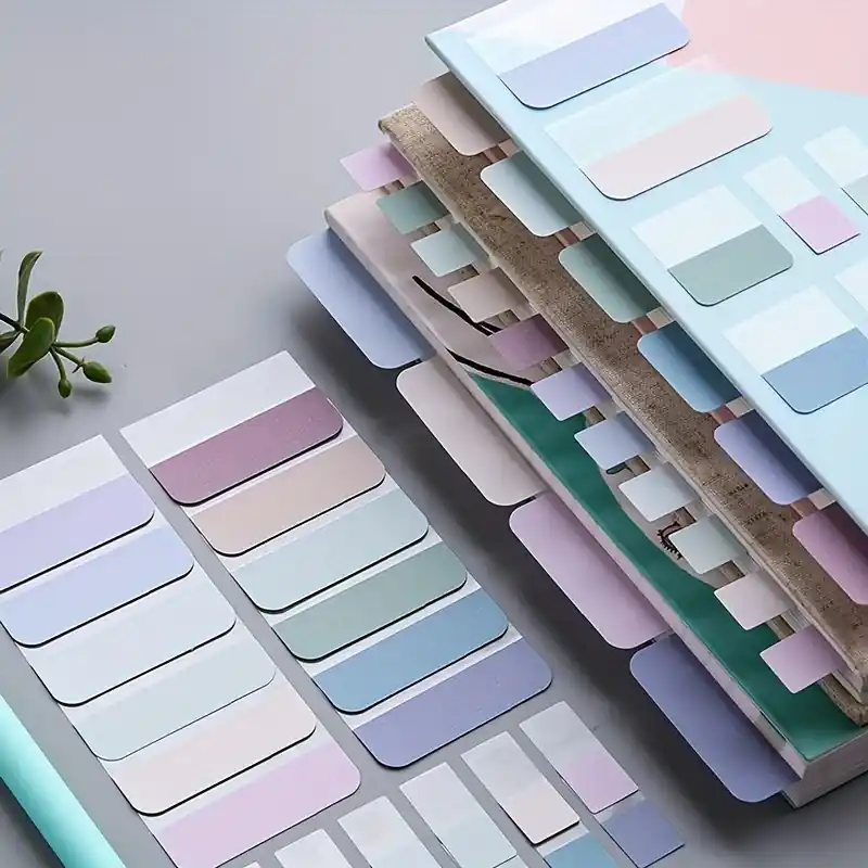 240 Multicolor Writable Adhesive Index Labels For Notebooks Office Use