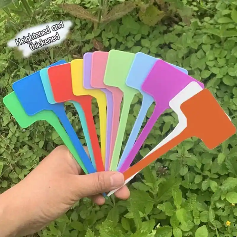 12pack Durable Waterresistant White Garden Labels For Indooroutdoor Plants
