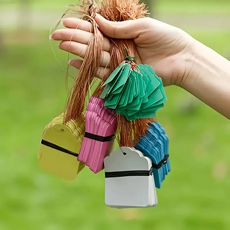 100pcs Colorful Waterproof Garden Marker Labels Durable Plant Id Tags