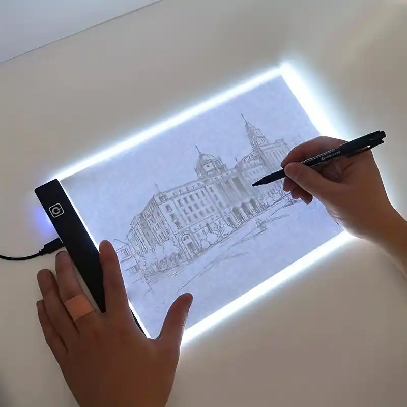 Adjustable Led Tracing Pad Eye Care Portable Light Box For Artists