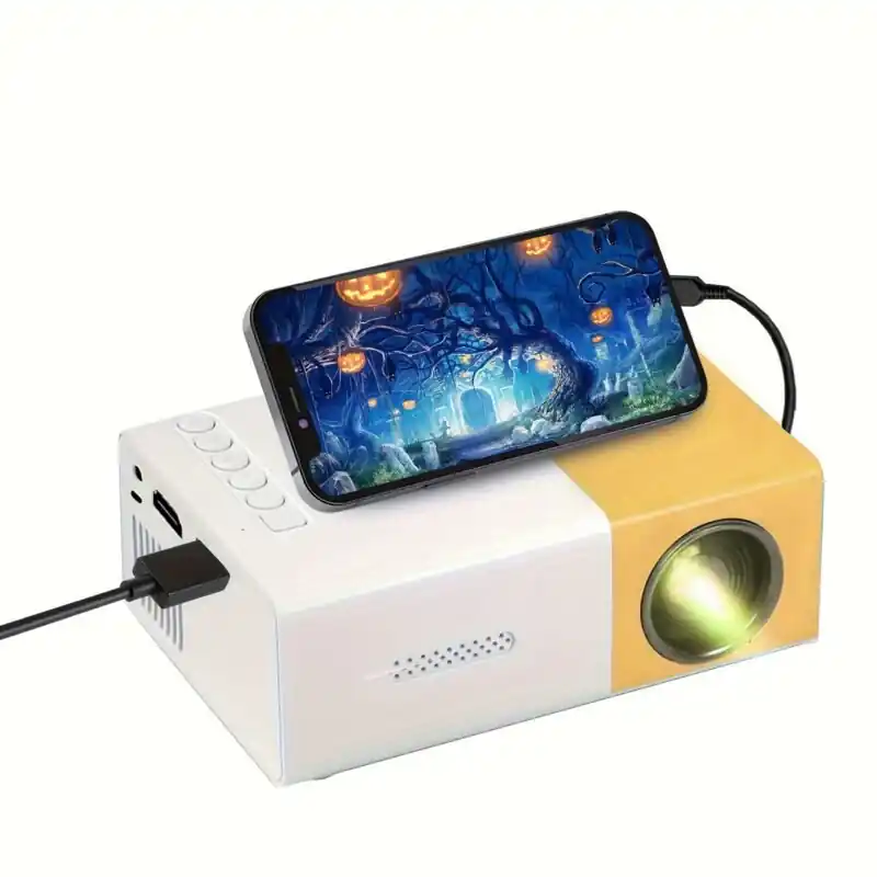 Ultraportable 3d Hd Projector 2000 Lumen Usb Home Cinema
