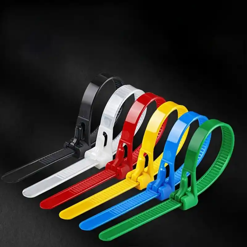 Heavyduty Colorful Nylon Cable Ties Reusable Adjustable 2050pcs Pack