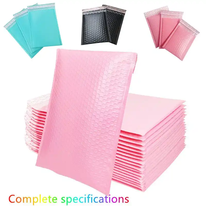 20pack 11x13cm Pink Bubble Mailers Selfseal Foamfilled Protective