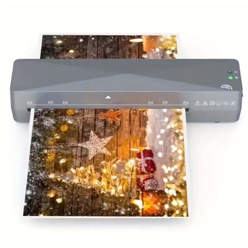 Highspeed A4 Composite Machine Durable Gray Instant Heatup Laminator