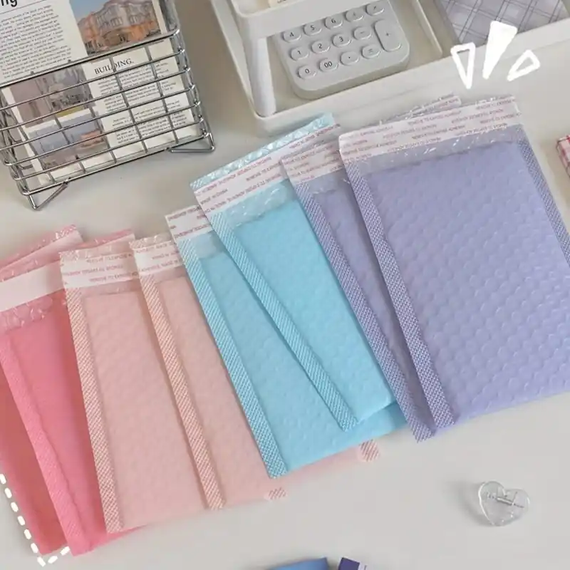 20pcs Large Bubble Mailers Multicolor Poly Envelopes For Small Business