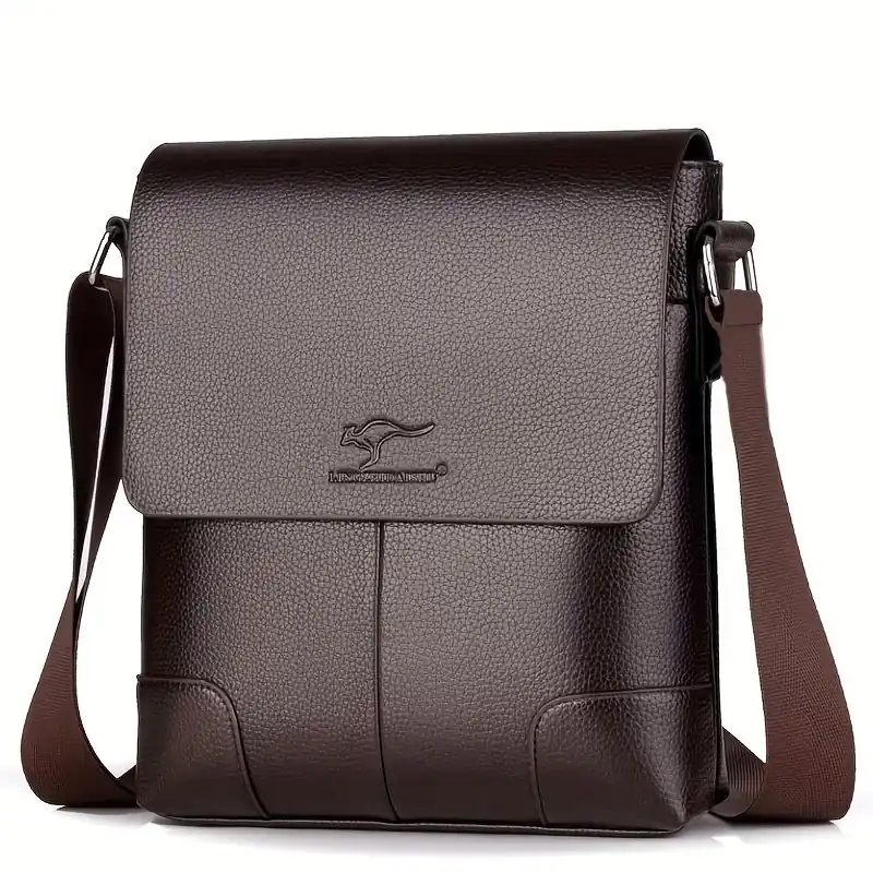 Mens Waterproof Business Messenger Bag Lightweight Wearresistant Casual Satchel