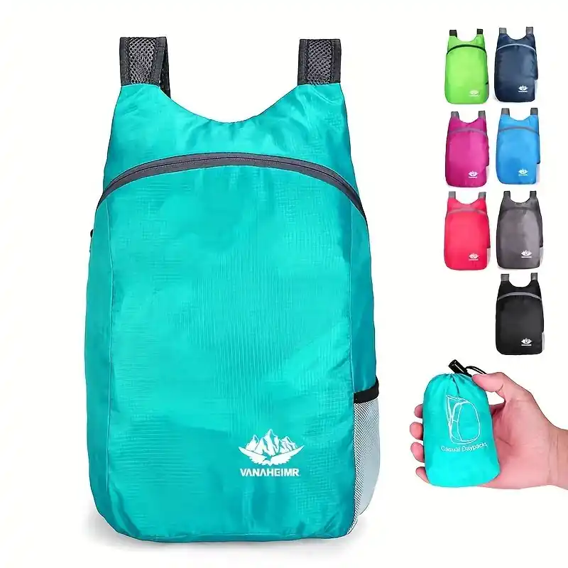 Compact Foldable Backpack For Football Fans And Travel Enthusiasts