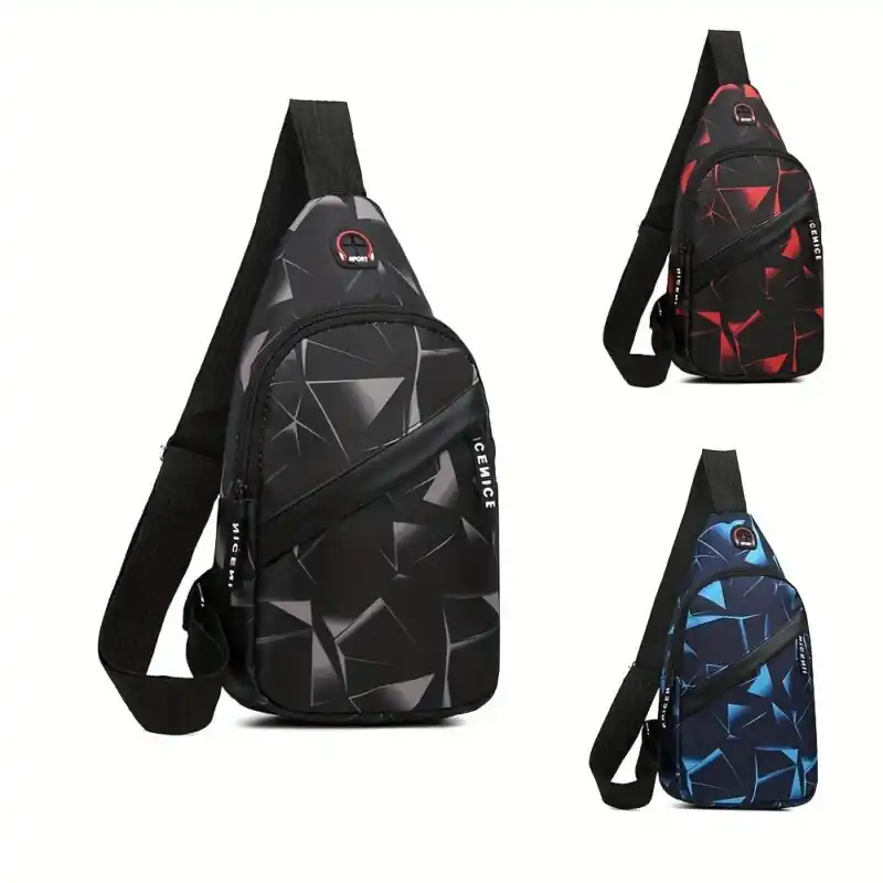 Large Capacity Tactical Hiking Chest Bag Outdoor Travel Backpack