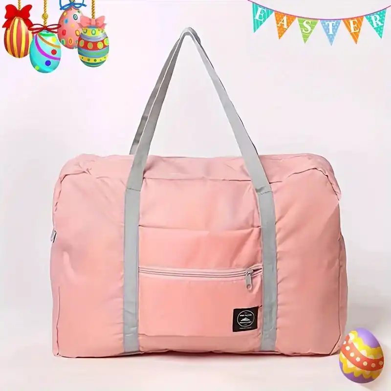Foldable Large Capacity Travel Duffel Bag Portable Luggage Organizer