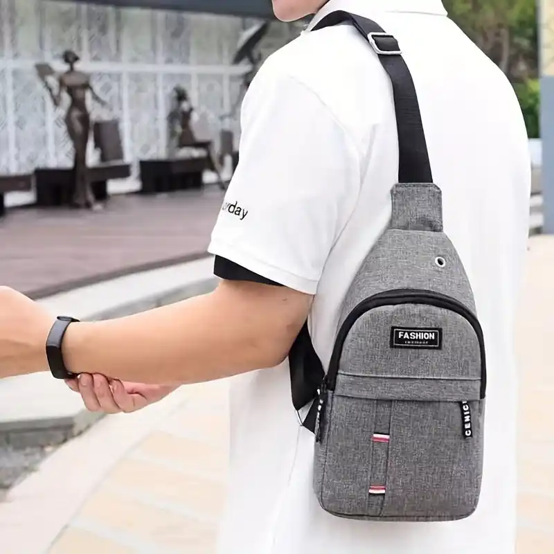 Waterproof Outdoor Sling Bag Casual Sports Crossbody Travel Chest Bag