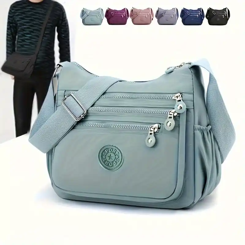 Stylish Large Capacity Crossbody Messenger Bag Fashionable Shoulder Bag
