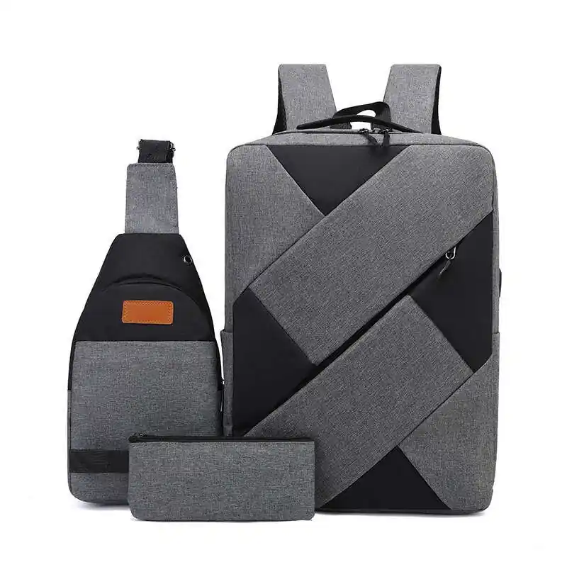 Large Capacity Travel Laptop Backpack School Work Computer Carry Bag