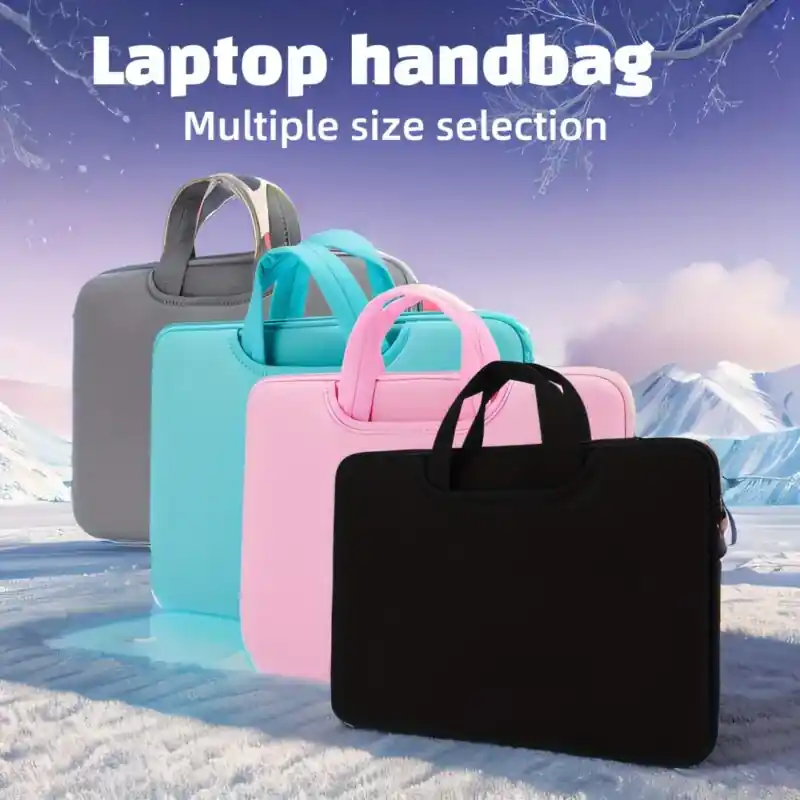 Large Capacity Business Laptop Handbag Fits 13 To 17 Laptops