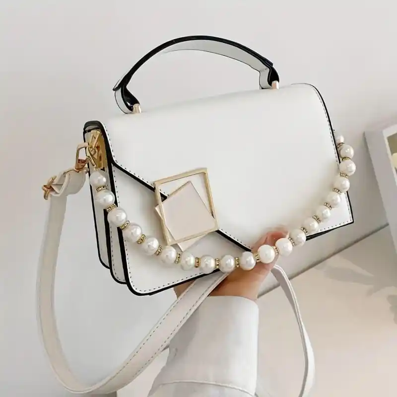 Womens Pu Leather Crossbody Bag Solid Color Multiple Options Handbag