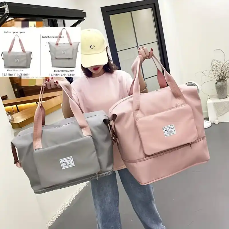 Multifunctional Travel Storage Bag Large Capacity Gym Luggage Tote