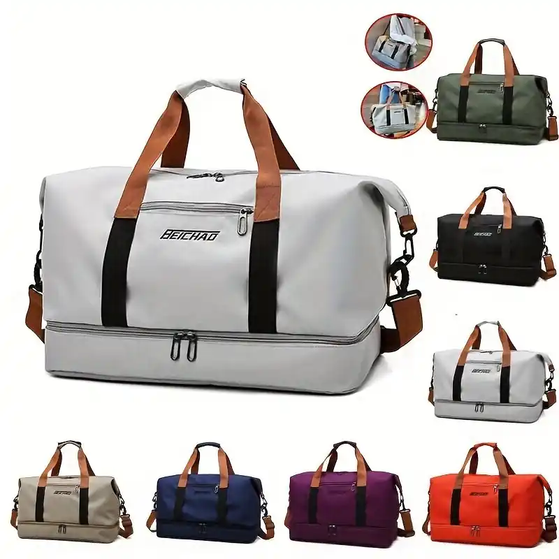Lightweight Largecapacity Travel Duffel Bag Versatile Carryon Luggage