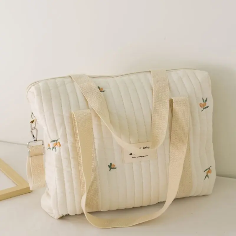 Multifunctional Quilted Diaper Bag Perfect Halloween Thanksgiving Christmas Gift