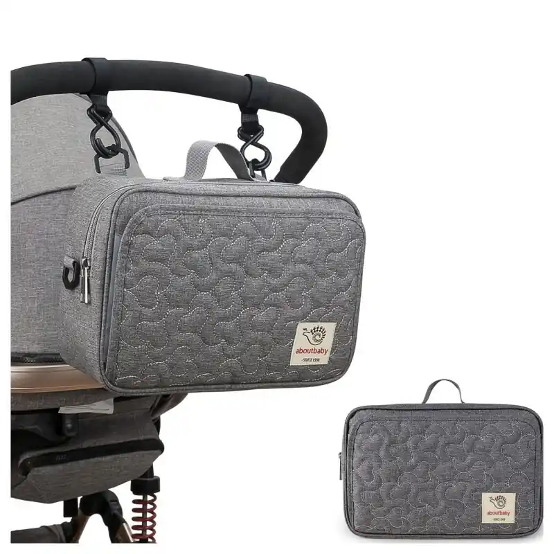 Waterproof Stroller Organizer Bag For Diapers Snacks Ideal Gift