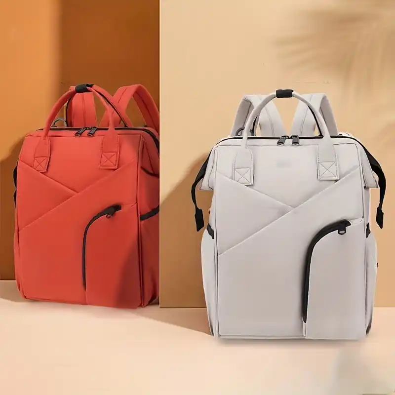 Multilayer Largecapacity Mommy Backpack Stylish Multifunctional Holiday Gift