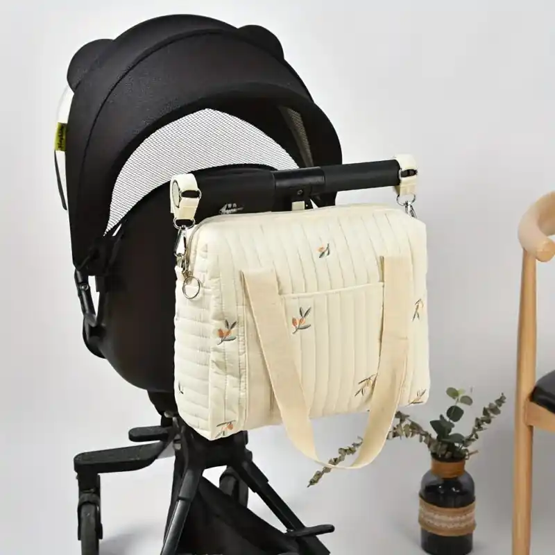 Multifunctional Mommy Diaper Bag With Bottle Organizer Holiday Gift Ready