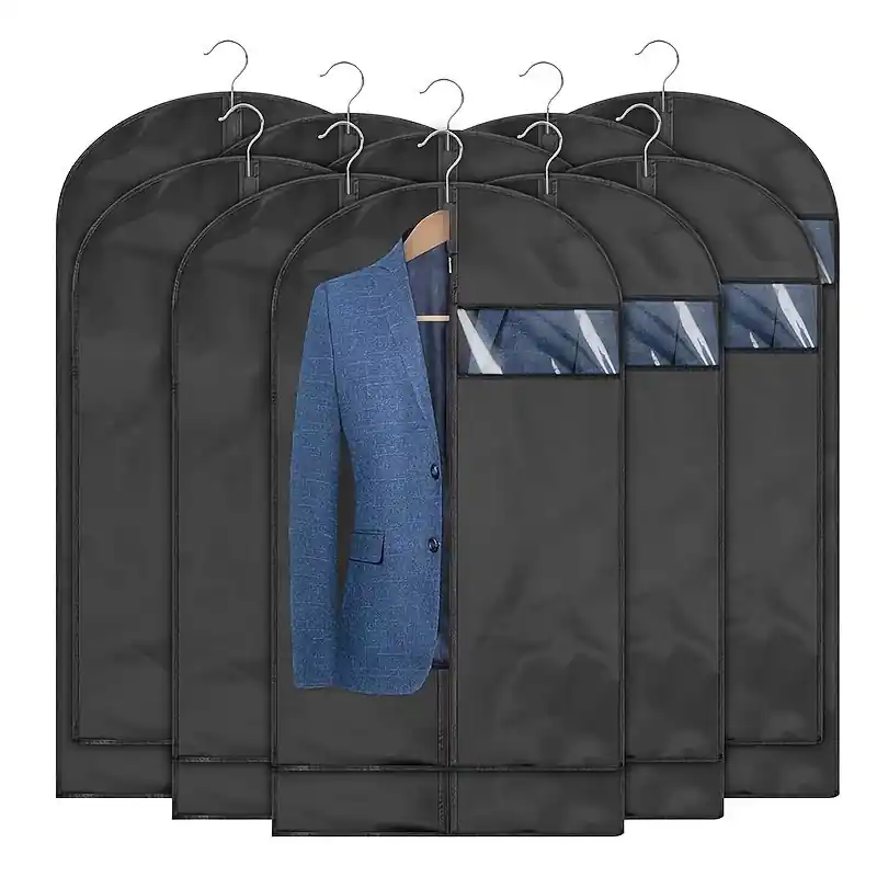 Insectproof Moistureresistant Hanging Garment Bag For Clothes Storage