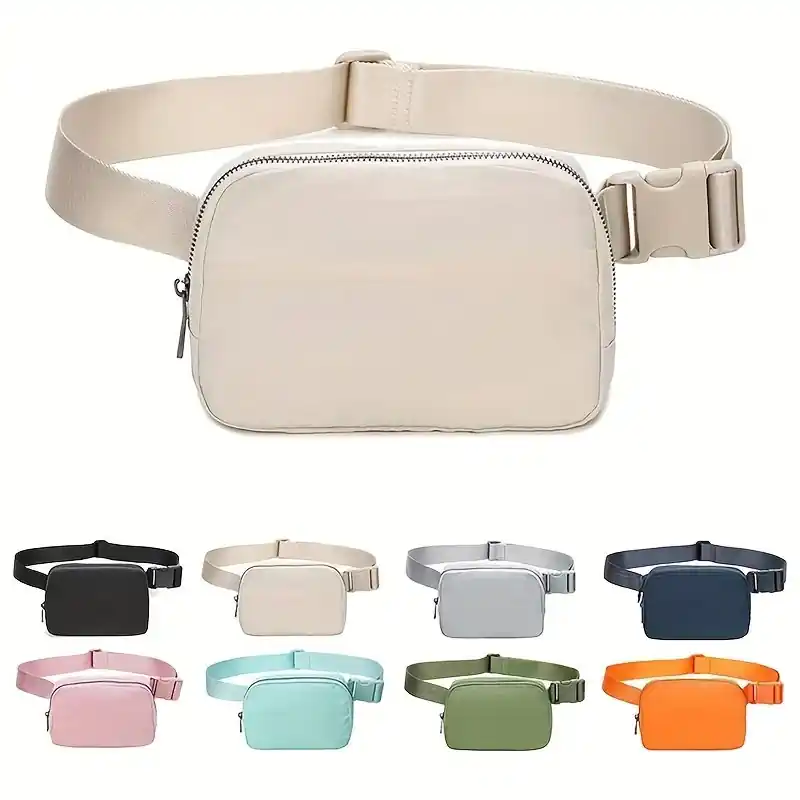 Waterproof Nylon Sports Fanny Pack Mobile Storage For Running Fitness