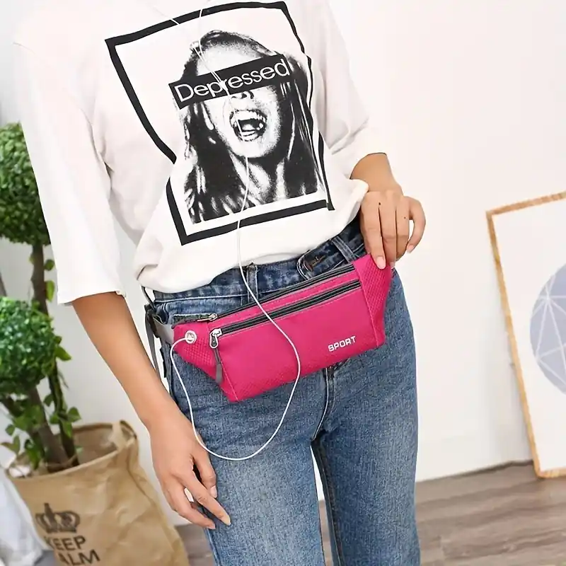 Multipocket Waist Bag Running Travel Outdoor Cycling Fanny Pack