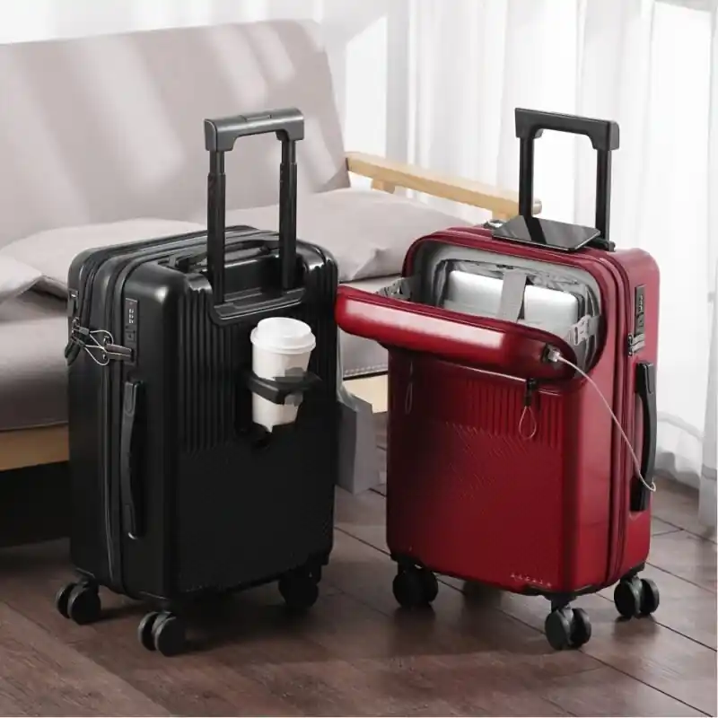 Durable 2026 Inch Suitcase With Password Lock Unisex Travel Luggage